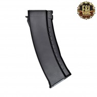 Caricatore monofilare NERO da 120bb per ak74 e&l (el-1106-04-b)