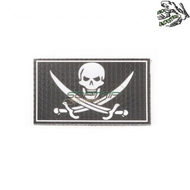 Patch Ir Infrared BLACK Bad CALICO Jack Frog Industries® (fi-011317)