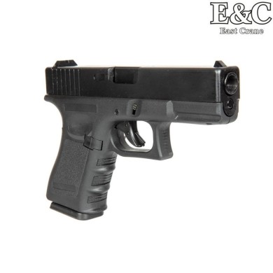 Pistola a GAS glk g19 g.3 style scarrellante NERA e&c (ec-031386)