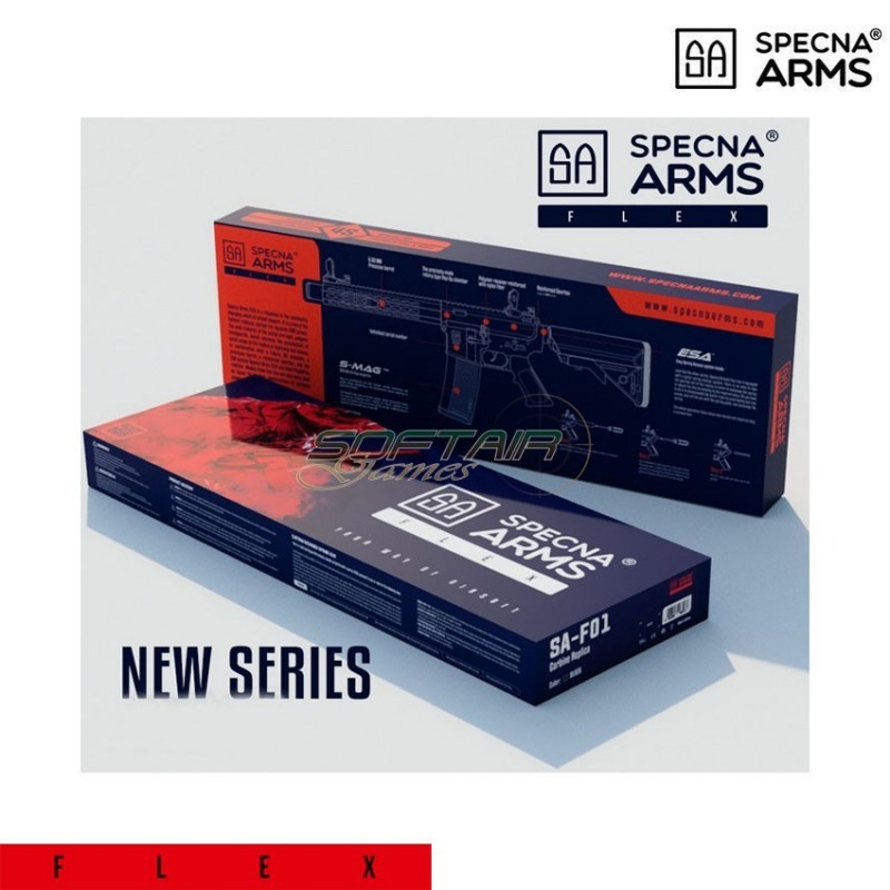 Fucile elettrico FLEX™ UR cqb style NERO specna arms® (spe-01-034208)