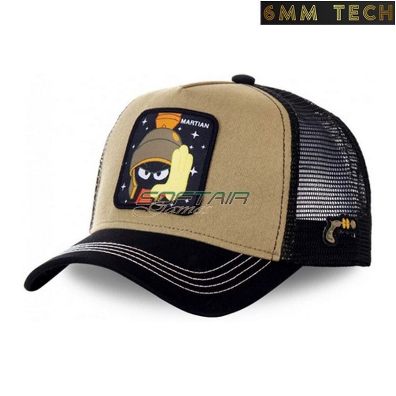Baseball cap MARTIAN style KHAKI 6MM TECH (6mmt-81-kh)