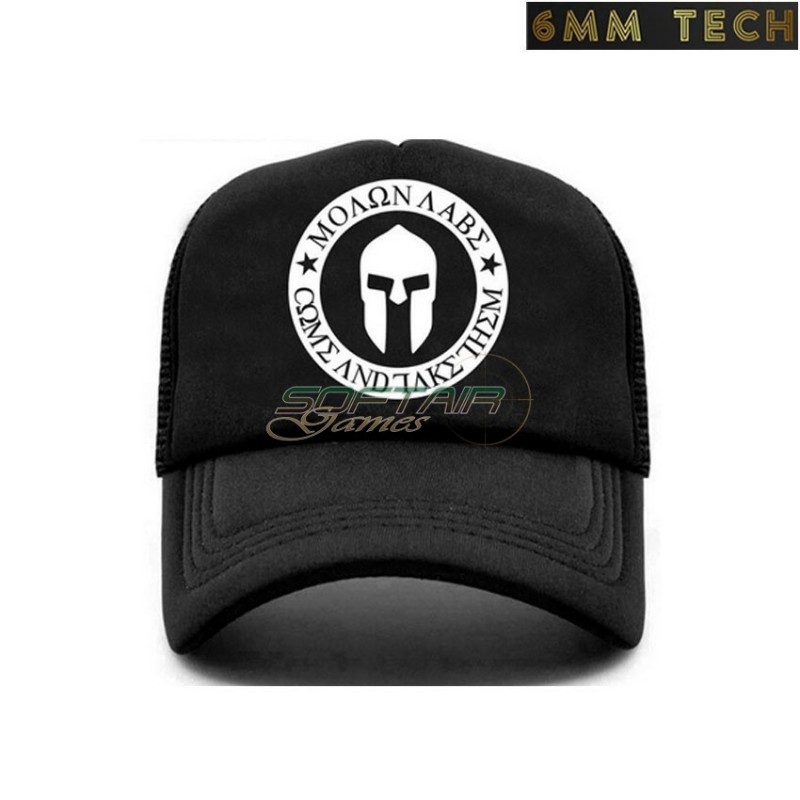 Baseball cap MOLON LABE type 2 BLACK 6MM TECH (6mmt-83-bk)