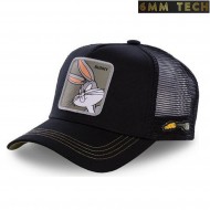 Baseball cap BUNNY style NERO 6MM TECH (6mmt-84-bk)