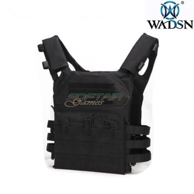 JPC protective lightweight vest BLACK wadsn (wv0001-bk)