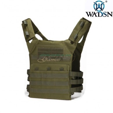 JPC protective lightweight vest OLIVE DRAB wadsn (wv0001-od)