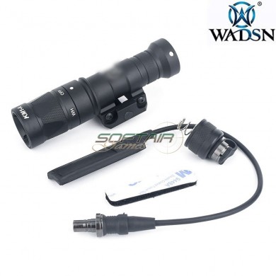 Flashlight M300W sf mini scout double control kit BLACK wadsn (wex385-bk-lo)