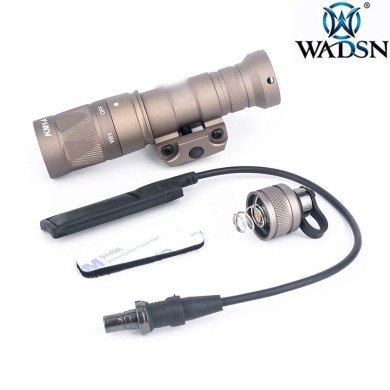 Flashlight M300W sf mini scout double control kit DARK EARTH wadsn (wex385-de-lo)