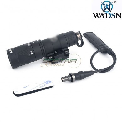 Flashlight M300W sf mini scout single pressure pad BLACK wadsn (wd04029-bk-lo)