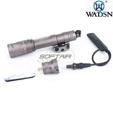 Flashlight M600W sf scout double control kit DARK EARTH wadsn (wex377-de-lo)