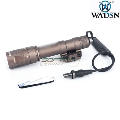 Flashlight M600W sf scout single pressure pad DARK EARTH wadsn (wd04048-de-lo)
