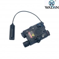 Peq15 la5 NERO laser BLUE & torcia led wadsn (wdx003-bk)