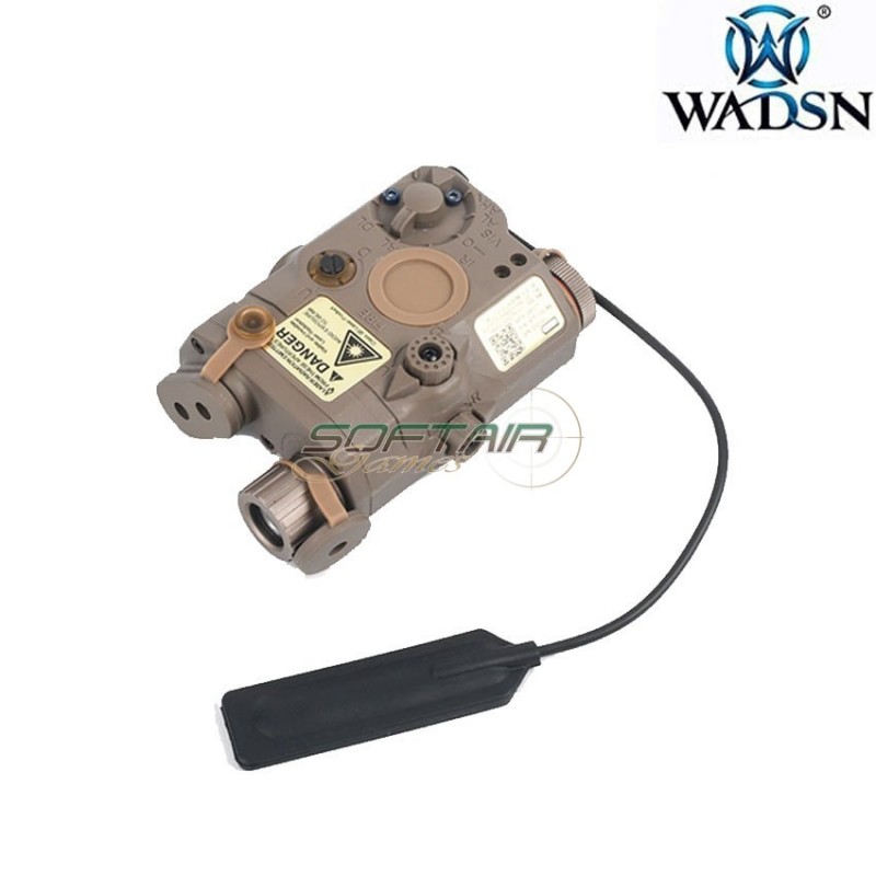 Peq15 la5 DARK EARTH BLUE laser & led flashlight wadsn (wdx003-de)