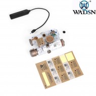 PEQ15 DARK EARTH perspective light/red laser wadsn (wdx017-de)