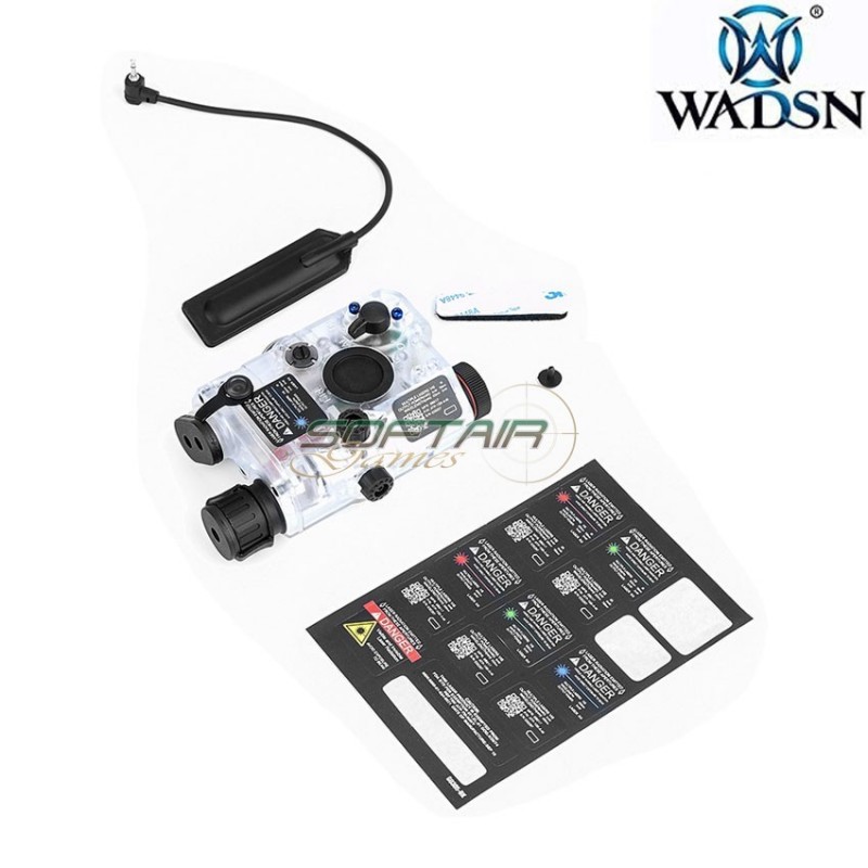 PEQ15 NERO perspective luce/blue laser wadsn (wdx019-bk)