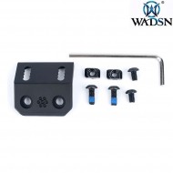 LOC & Keymod Mini Offset Flashlight Base BLACK for M300/M600 wadsn (wd02004-bk) LOC & Keymod Mini Offset Flashlight Base BLACK for M300/M600 wadsn (wd02004-bk)