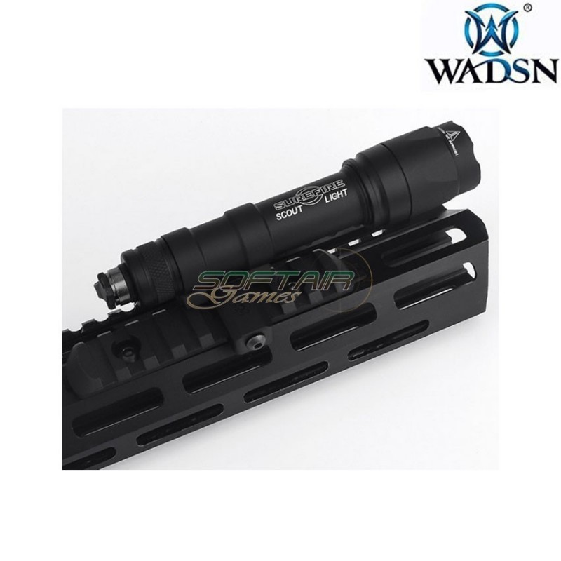20mm weaver Tactical Side Scout Mount BLACK for M600 wadsn (wd02009-bk)