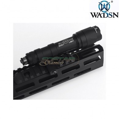 20mm weaver Tactical Side Scout Mount DARK EARTH for M600 wadsn (wd02009-de)