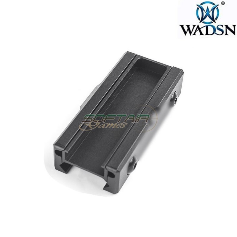 20mm weaver CNC Pocket Panel BLACK for Flashlight Pressure Pad wadsn (wd02006-bk-lo)