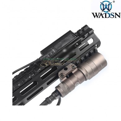 20mm weaver CNC Pocket Panel NERO per Flashlight Pressure Pad wadsn (wd02006-bk-lo)