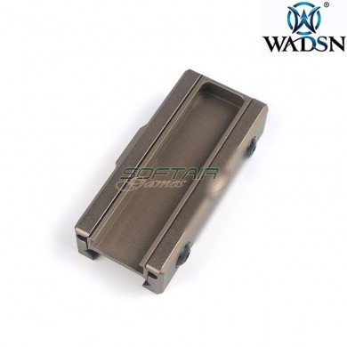 20mm weaver CNC Pocket Panel DARK EARTH for Flashlight Pressure Pad wadsn (wd02006-de-lo)