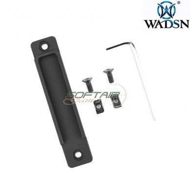 LOC & Keymod CNC pocket panel BLACK for Flashlight Pressure Pad wadsn (wd02007-bk-lo)