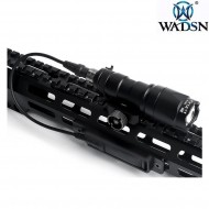 LOC & Keymod CNC pocket panel BLACK for Flashlight Pressure Pad wadsn (wd02007-bk-lo)