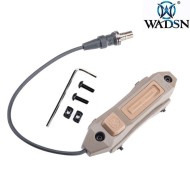 Double function remote pressure switch DARK EARTH for flashlight wadsn (wd07001-de-lo) Double function remote pressure switch DARK EARTH for flashlight wadsn (wd07001-de-lo)