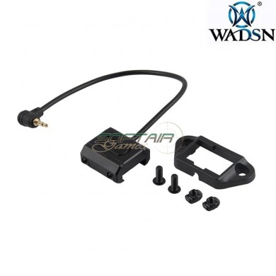 Controllo remoto 2.5mm plug MOD NERO per PEQ devices wadsn (wd07020-bk-lo)