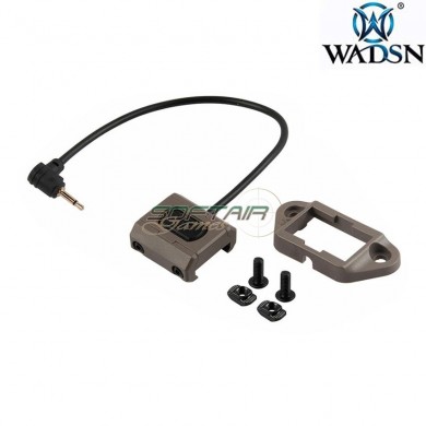 Controllo remoto 2.5mm plug MOD DARK EARTH per PEQ devices wadsn (wd07020-de-lo)