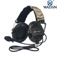 Headset basic version SORD. style OLIVE DRAB wadsn (wz165-od)