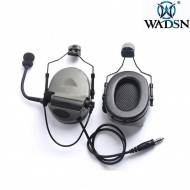 Headset basic version Comt. II style TYPE 2 FOLIAGE GREEN for helmet wadsn (wz172-fg)