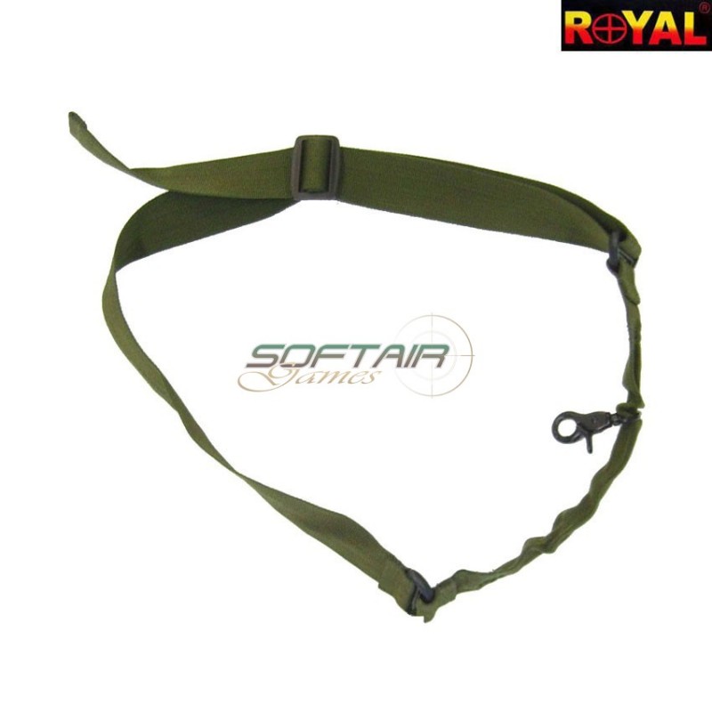 Cinghia 1 punto VERDE elastica royal (sl07v/bx09v)