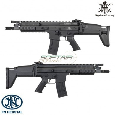 Electric Rifle Fn Herstal Scar L cqc BLACK Mk16 Vfc (vfc-200819)
