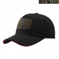 Baseball cap PUNISHER GR. style NERO 6MM TECH (6mmt-86-bk)