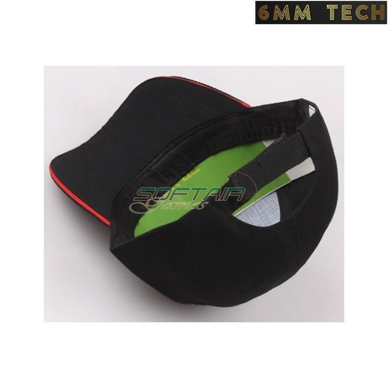 Baseball cap PUNISHER GR. style BLACK 6MM TECH (6mmt-86-bk)