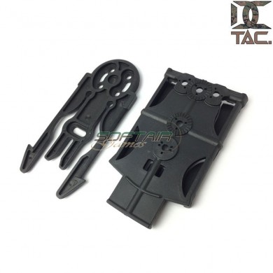 Safar. style MLS 15+18 MOLLE locking system kit NERO d.c. tactical (dctac-136-bk)