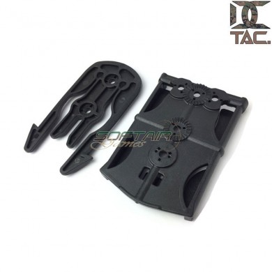 Safar. style MLS 16+17 MOLLE locking system kit NERO d.c. tactical (dctac-137-bk)