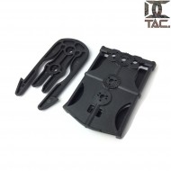 Safar. style MLS 16+17 MOLLE locking system kit BLACK d.c. tactical (dctac-137-bk)