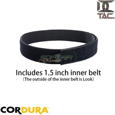 Tactics RON. SEN. style belt 1,5" cobra BLACK d.c. tactical (dctac-99-bk)