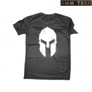 SPARTAN type 1 T-shirt BLACK 6MM TECH (6mmt-88-bk-1)