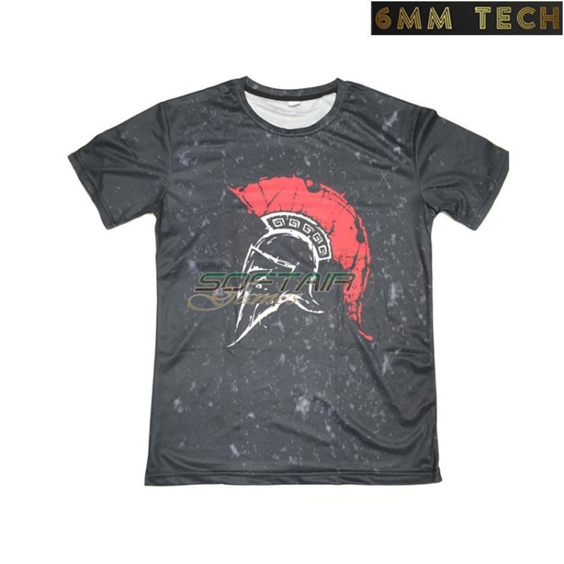 SPARTAN type 2 T-shirt BLACK 6MM TECH (6mmt-88-bk-2) SPARTAN type 2 T-shirt BLACK 6MM TECH (6mmt-88-bk-2)