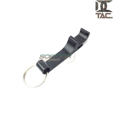 Keychain & bottle opener BLACK d.c. tactical (dctac-145-bk)