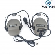 Cuffia basic version HI-THREAT 1 style TYPE 2 FOLIAGE GREEN per elmetto wadsn (wz173-fg)