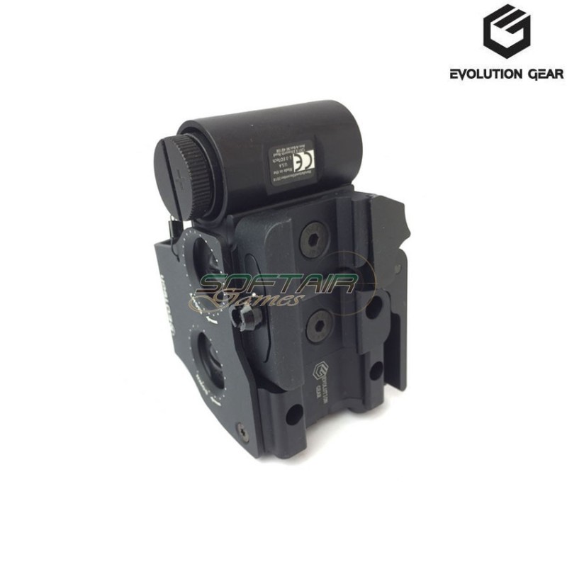 Dot eotech l3 style xps3 black evolution gear® (evg-043-cl-bk)