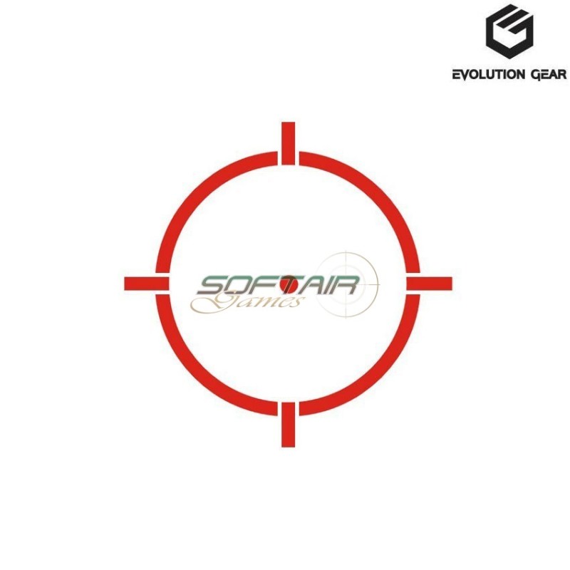 Dot eotech l3 style xps3 black evolution gear® (evg-043-cl-bk)