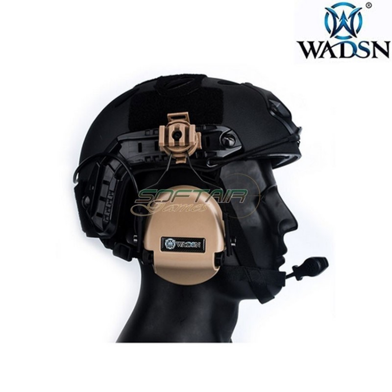 Cuffia basic version SORD. style DARK EARTH per elmetto wadsn (wz191-de)