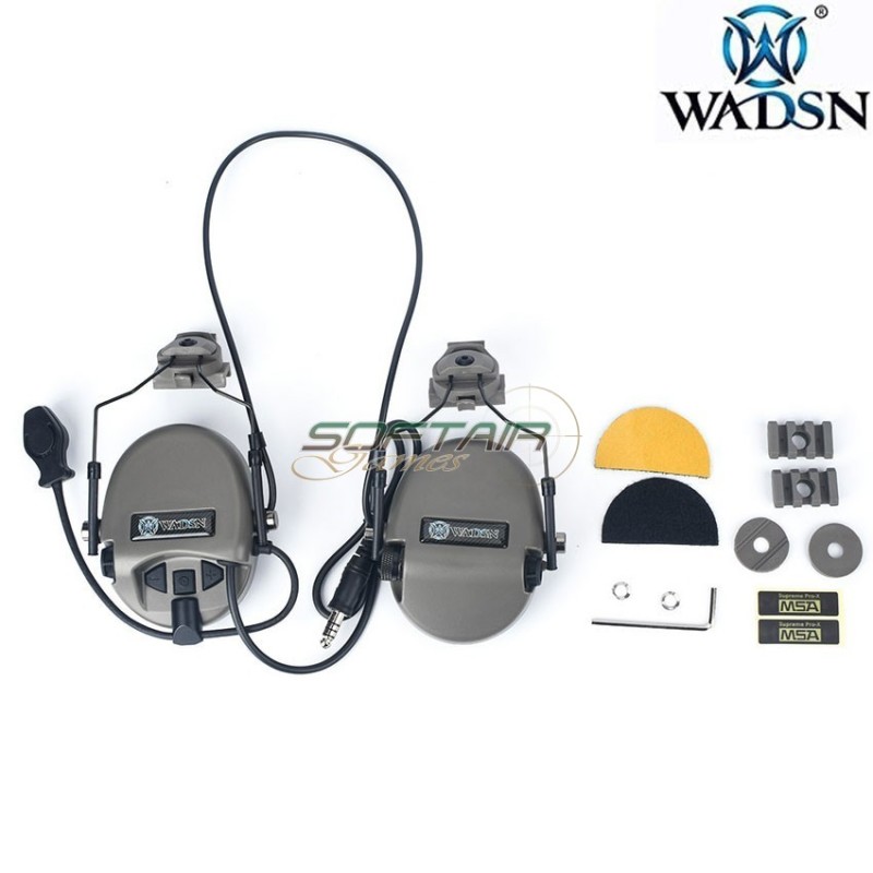 Headset basic version SORD. style FOLIAGE GREEN for helmet wadsn (wz191-fg)