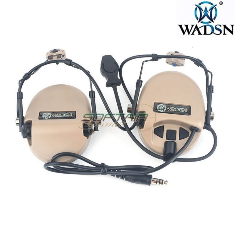 Headset basic version SORD. style TYPE 2 DARK EARTH for helmet wadsn (wz192-de)