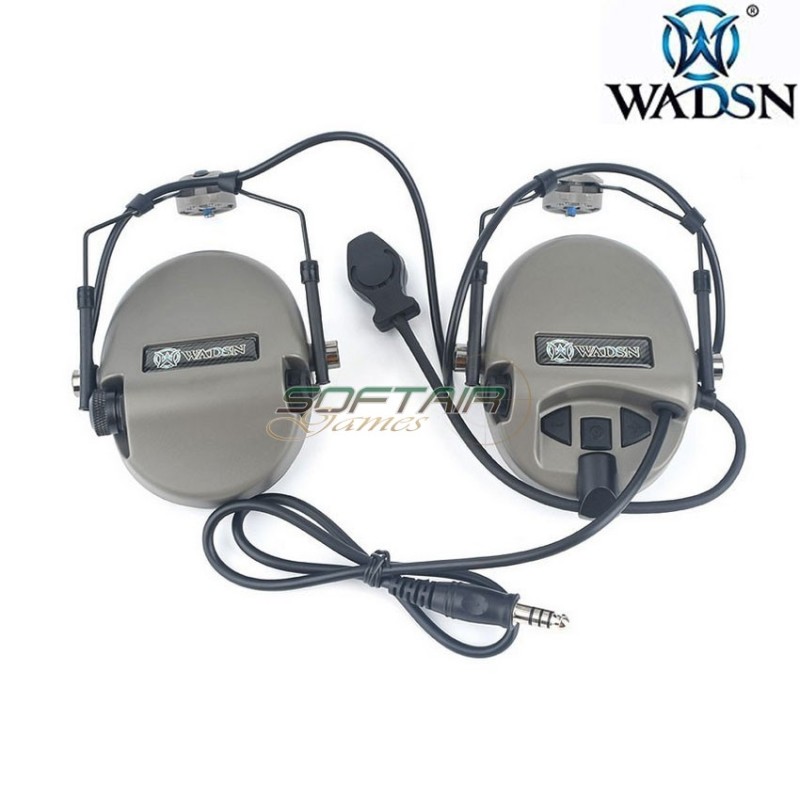 Headset basic version SORD. style TYPE 2 FOLIAGE GREEN for helmet wadsn (wz192-fg)
