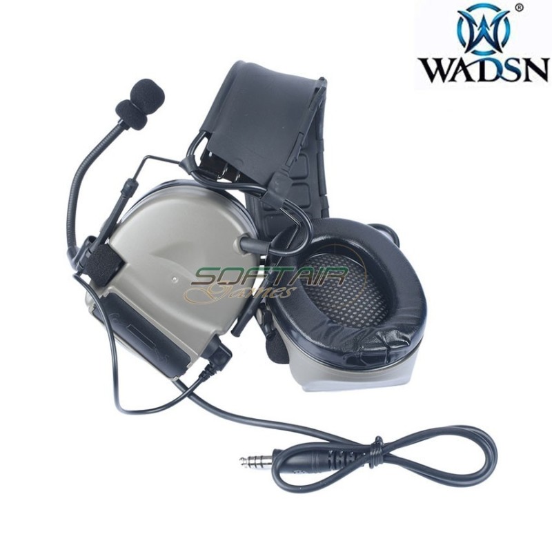 Cuffia Comt. II tactical style FOLIAGE GREEN wadsn (wz184-fg)